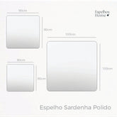 Espelho Sardenha Polido